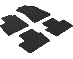 Гумові килимки Gledring для Renault Austral (mkI) 2022→ (MHEV)(АКПП) (GR 0019)