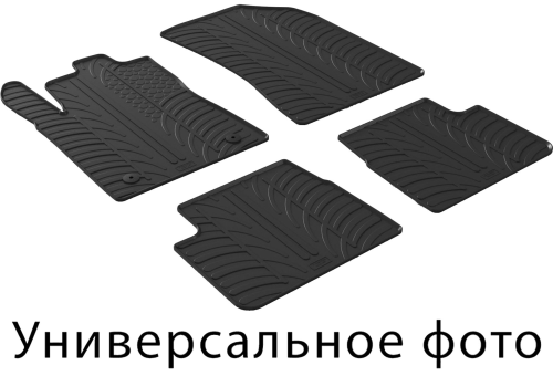 Резиновые коврики Gledring для MG HS (mkI) 2018&rarr; (МКПП) (GR 0773) - фото 1