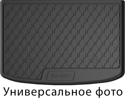 Резиновый коврик в багажник Gledring для BMW X7 (G07) 2018&rarr; (7 мест)(багажник) (GR 1230) - фото 1
