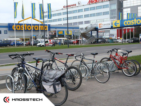Велопарковка на 5 велосипедов Krosstech Viro Pion 125 - фото 7
