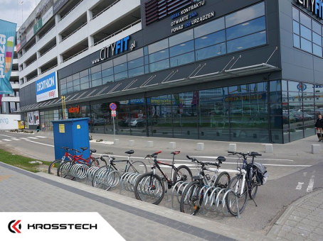 Велопарковка на 5 велосипедов Krosstech Viro Pion 125 - фото 6