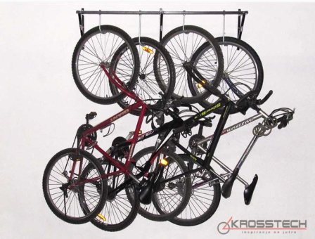 Вішалка для велосипедів на стіну Krosstech Criss-4 - фото 3