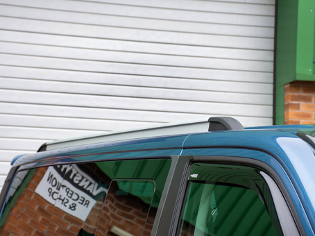 Рейлинги на крышу Volkswagen Transporter T5/T6 Silver интегрированные Flush Type - Короткая база - фото 9