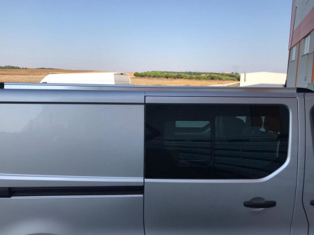 Інтегровані рейлінги на дах Renault Trafic (mkIII) 2014-2018 / Opel Vivaro (mkII) 2014-2019 / Nissan NV300 (mkI) 2014→ / Fiat Talento (mkII) 2016-2020 - Коротка база - фото 7 Інтегровані рейлінги на дах Renault Trafic (mkIII) 2014-2018 / Opel Vivaro (mkII) 2014-2019 / Nissan NV300 (mkI) 2014→ / Fiat Talento (mkII) 2016-2020 - Коротка база - фото 7