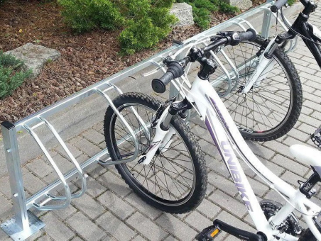 Велопарковка на 6 велосипедов Krosstech Echo-6 Pion - фото 2