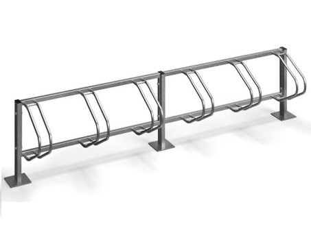 Велопарковка на 6 велосипедов Krosstech Echo-6 Pion - фото 1