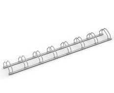 Велопарковка для 8 велосипедів Krosstech Echo-8