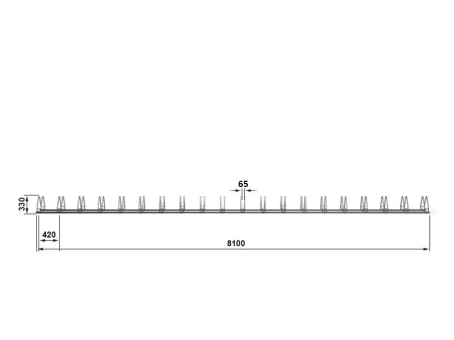 Велопарковка для 20-ти велосипедов Krosstech Echo-20 - фото 4