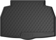 Резиновый коврик в багажник Gledring для Toyota CH-R (mkI) 2016-2023 (гибрид)(без сабвуфера)(нижний)(багажник) (GR 1152) - фото 1