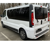 Рейлинги на крышу Renault Trafic (mkII) 2001-2015 (пластиковые концевики)