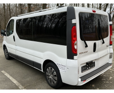 Рейлінги на дах Renault Trafic (mkII) 2001-2015 (пластикові кінцевики)