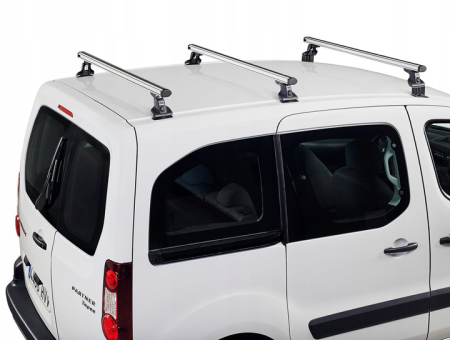 Багажник Cruz Alu Cargo для Fiat Doblo Normal/Maxi (mkII) 2010-2022; Opel Combo (mkIV) (D) L1H1 2011-2017 (3 дуги) - фото 2