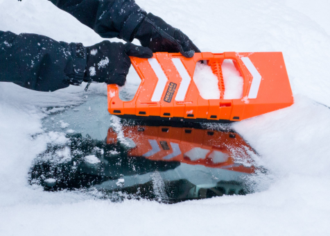 Универсальная лопата/скребок для льда Stayhold Compact Safety Shovel - фото 7