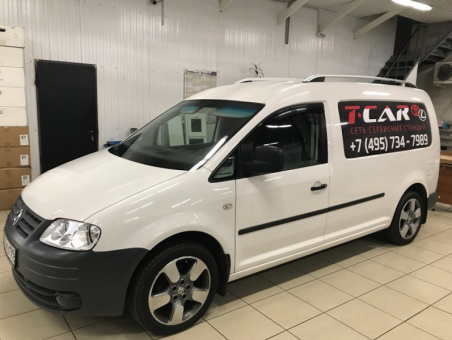 Рейлінги на дах Erkul Volkswagen Caddy (mkIII) 2003-2021 Skyport - фото 1