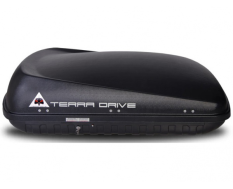 Бокс на дах Terra Drive 420 чорний матовий, двосторонній