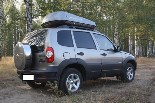 Бокс Terra Drive 420 серый матовый, двухсторонний - фото 3