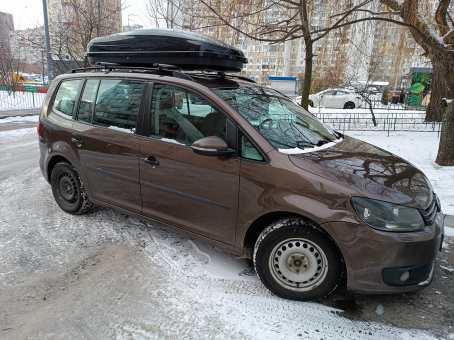 Автобокс Amos Travel Pack 420 Black - фото 6