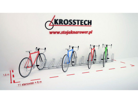 Велопарковка для 11-ти велосипедов Krosstech Cross-11 - фото 6