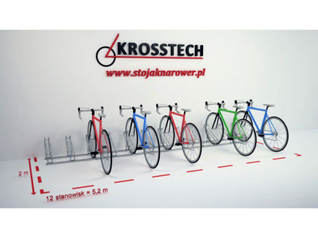 Велопарковка для 12-ти велосипедов Krosstech Cross-12 - фото 8