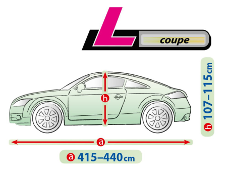 Чехол-тент для автомобиля Kegel-Blazusiak Perfect Garage L Coupe - фото 3