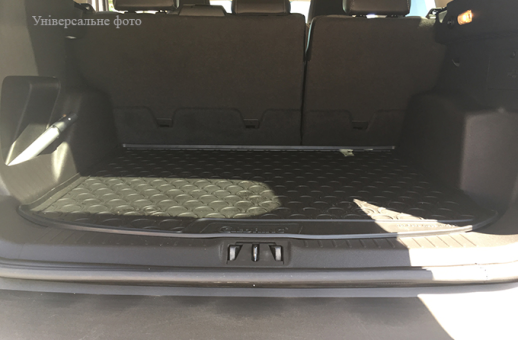 Резиновый коврик в багажник Gledring для Peugeot 2008 (mkII) 2019&rarr; (с двухуровневым полом)(верхний уровень)(багажник) (GR 1660) - фото 5