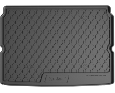 Резиновый коврик в багажник Gledring для Peugeot 2008 (mkII) 2019→ (с двухуровневым полом)(верхний уровень)(багажник) (GR 1660)