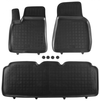 Коврики салона Rezaw Plast Tesla Model S, 13-15, 15 - - фото 1