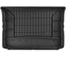 Резиновый коврик в багажник Frogum Pro-Line для Renault City K-ZE (mkI) 2019->; Dacia Spring (mkI) 2021-> (с запаской)(багажник)