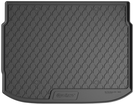 Резиновый коврик в багажник Gledring для Nissan Qashqai (mkIII) 2021&rarr; (верхний уровень)(багажник) (GR 1063) - фото 1