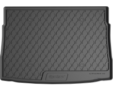 Гумовий килимок в багажник Gledring для Volkswagen Golf (mkVIII) 2019→ (хетчбек)(з дворівневою підлогою)(верхній рівень)(багажник) (GR 1012)