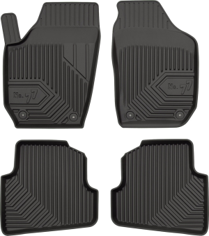 Резиновые коврики Frogum №77 для Volkswagen Polo (mkIV) 2001-2010; Skoda Fabia (mkI) 1999-2007; Seat Cordoba (mkII) 2002-2008 - фото 1