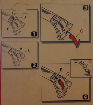 Базовий багажник на вбудовані рейлінги Gev Geo silver - фото 13