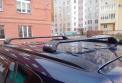 Базовый багажник на интегрированные рейлинги Gev Geo black - фото 8