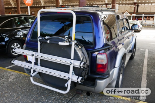 Велосипедное крепление на запасное колесо автомобиля Peruzzo Brennero - фото 3