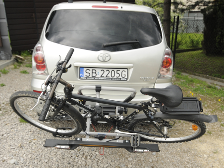 Велосипедное крепление на прицепное устройство Peruzzo Parma 2 - фото 7