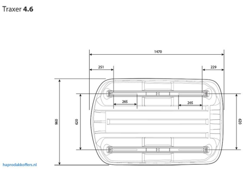 Бокс Hapro Traxer 4.6 Anthracite Dual Side - фото 18