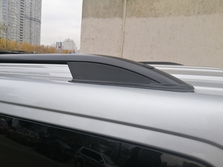 Рейлинги на крышу автомобиля Renault Kangoo Crown Black - фото 8