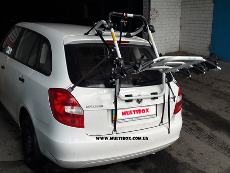 Крепление на заднюю дверь автомобиля Peruzzo Firenze 3 Alu - фото 6