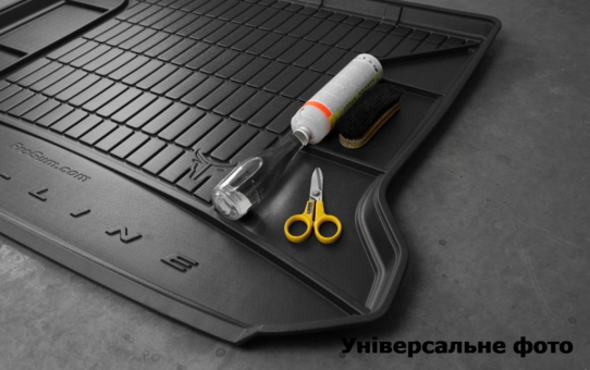 Резиновый коврик в багажник Frogum Pro-Line для Skoda Rapid (mkI) 2012-2019 (Spaceback)(без двухуровневого пола)(багажник) (FG TM548829) - фото 4