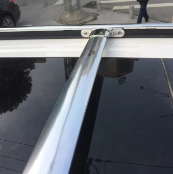 Багажник на інтегровані рейлінги Original OEM для Ford Explorer 2016-2019 Chrome - фото 2