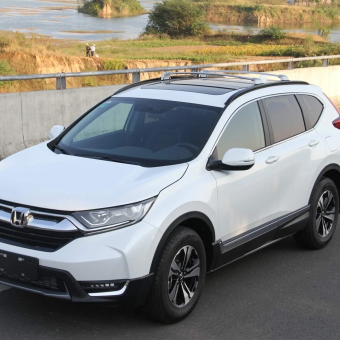 Багажник на интегрированные рейлинги Honda CRV 2017-2022 Original OEM Silver - фото 10