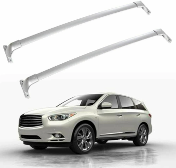 Багажник для Infiniti QX60 (mkI) 2013-2020 Original OEM Silver - фото 9