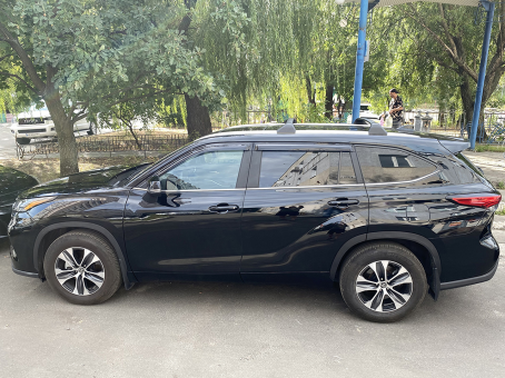 Багажник в штатні місця Toyota Highlander 2019&rarr; Original OEM Black - фото 3
