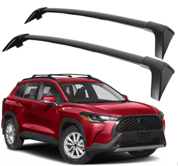 Багажник на интегрированные рейлинги Original OEM для Toyota Corolla Cross 2019&rarr; Original OEM Black - фото 1