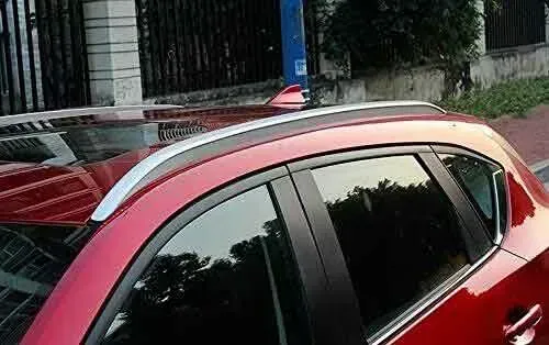 Рейлинги интегрированные Mazda CX-5 2017&rarr; Original OEM Silver - фото 4