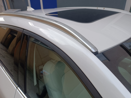 Рейлинги интегрированные Mazda CX-5 2017&rarr; Original OEM Silver - фото 8