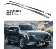 Рейлинги интегрированные Mazda CX-9 2017→ Original OEM Silver