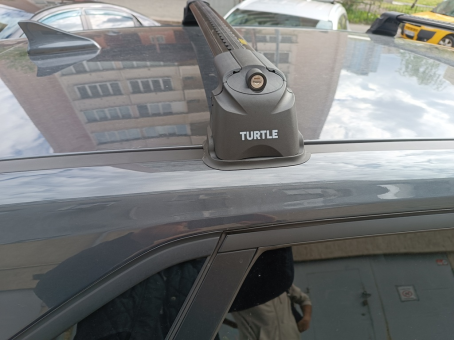 Багажник для штатных мест Turtle Air 3  Hyundai i30 - фото 4
