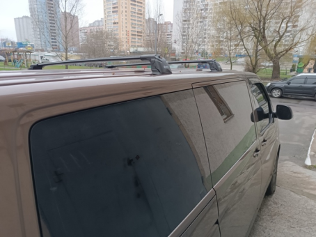 Багажник для штатных мест Turtle Air 3 Volkswagen Transporter T5/T6 - фото 3