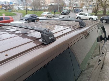 Багажник для штатных мест Turtle Air 3 Volkswagen Transporter T5/T6 - фото 7